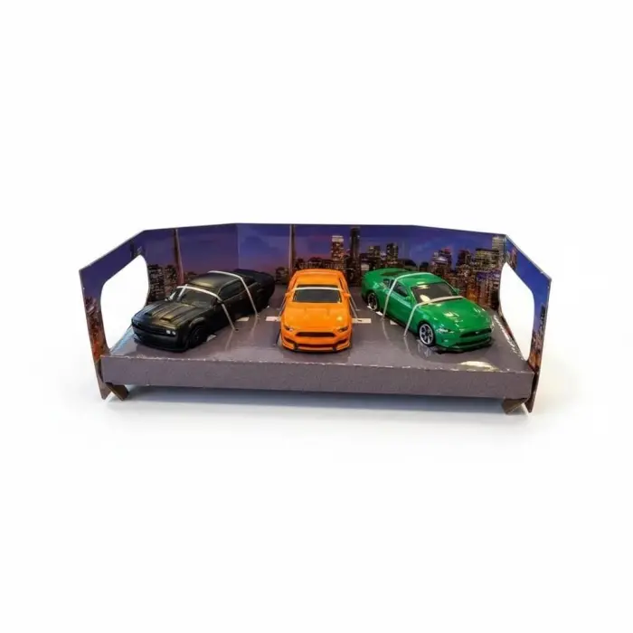 WP6433 MSZ 1/64 DODGE CHALLENGER,FORD MUSTANG-EKN