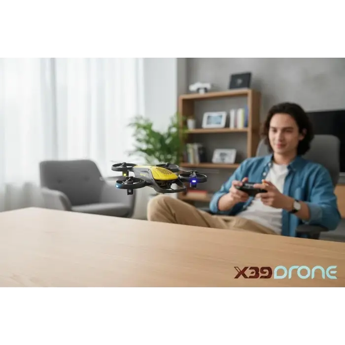 X39 UZAKTAN KUMANDALI 4 PERVANELİ DRONE-ZRV