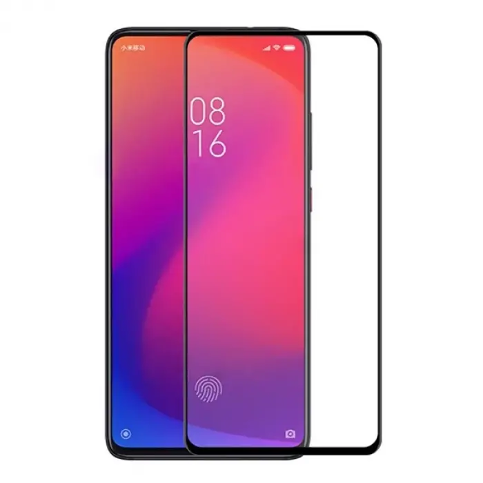 Xiaomi 9T /K20 Pro Full Glue Tempered Cam Ekran Koruyucu Full Kaplama-(5775)