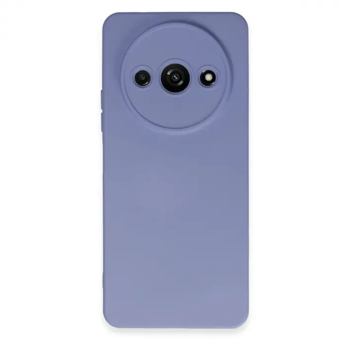 Xiaomi Redmi A3 4g Kılıf Nano İçi Kadife Silikon - Lila