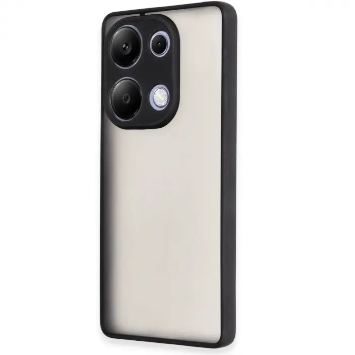 Xiaomi Redmi Note 13 Pro 4g Kılıf Montreal Silikon Kapak - Siyah