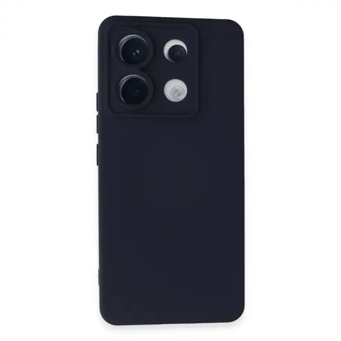 Xiaomi Redmi Note 13 Pro 5g Kılıf Nano İçi Kadife Silikon - Lacivert