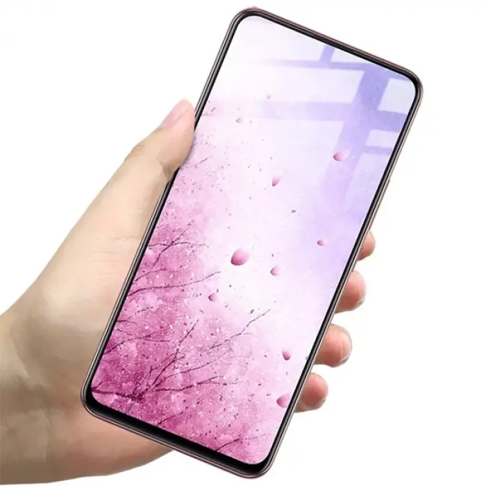 Xiaomi Redmi Note 9 Pro Full Glue Tempered Cam Ekran Koruyucu-(5775)