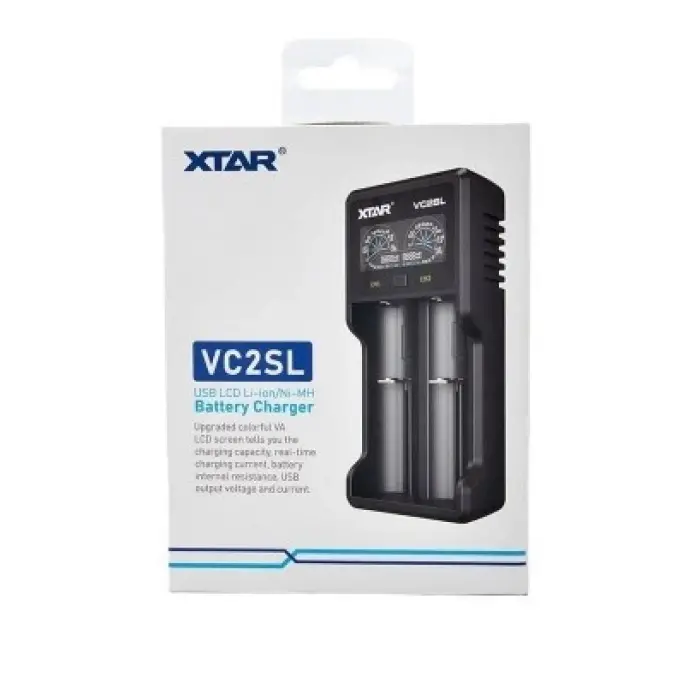 Xtar Vc2sl İkili Li-ion / Nı-cd / Nı-mh Pil Şarj Cihazı