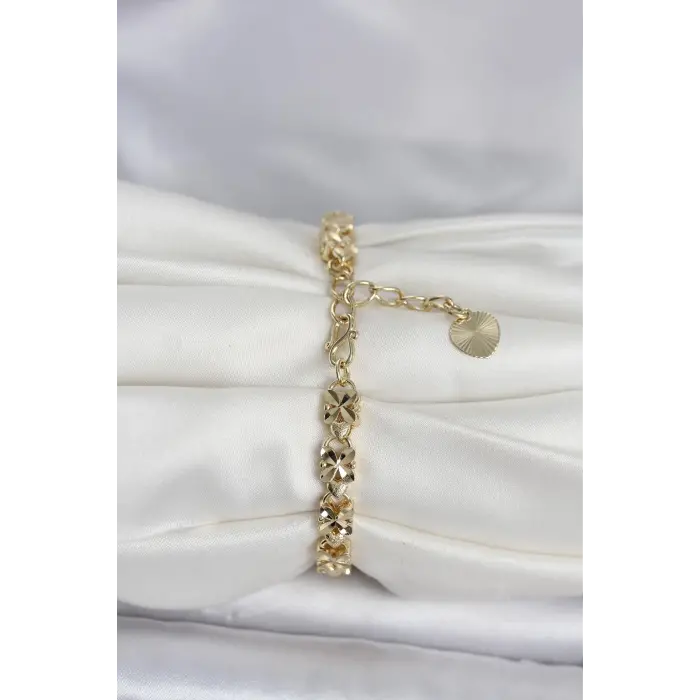 Xuping Kelebek Model Gold Renk Kadın Bileklik 5886