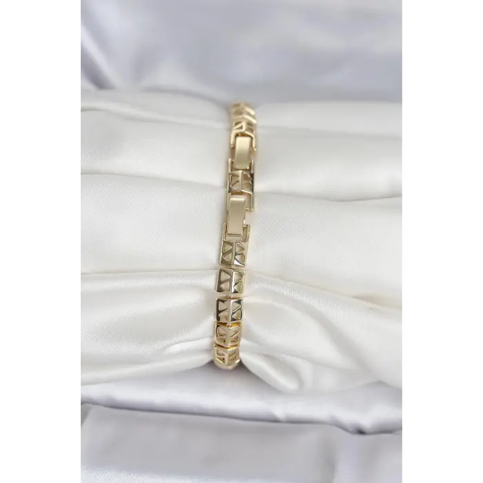 Xuping Zirkon Taşlı Gold Renk Kadın Bileklik