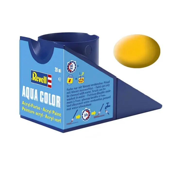 Yellow Mat Boya 18 ml