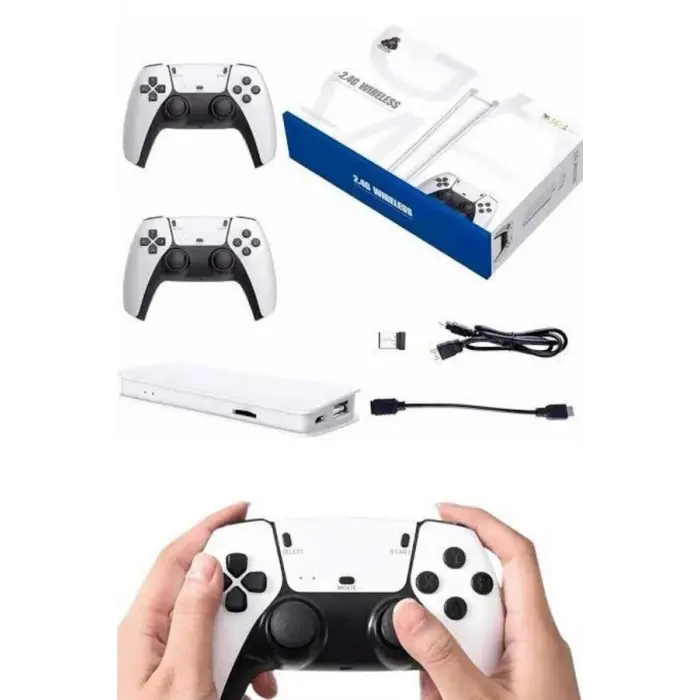 Yeni nesil 4k Hd 2.4g Kablosuz Kol 3000 Oyunlu Game Station Retro Atari Game Box