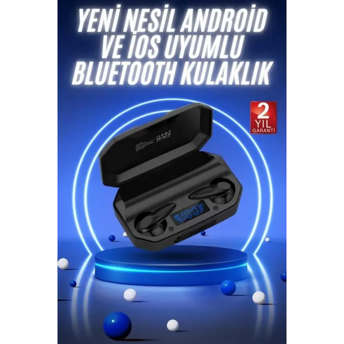 Yeni Nesil Android ve İOS Uyumlu Siyah Profesyonel Oyuncu Kulaklığı