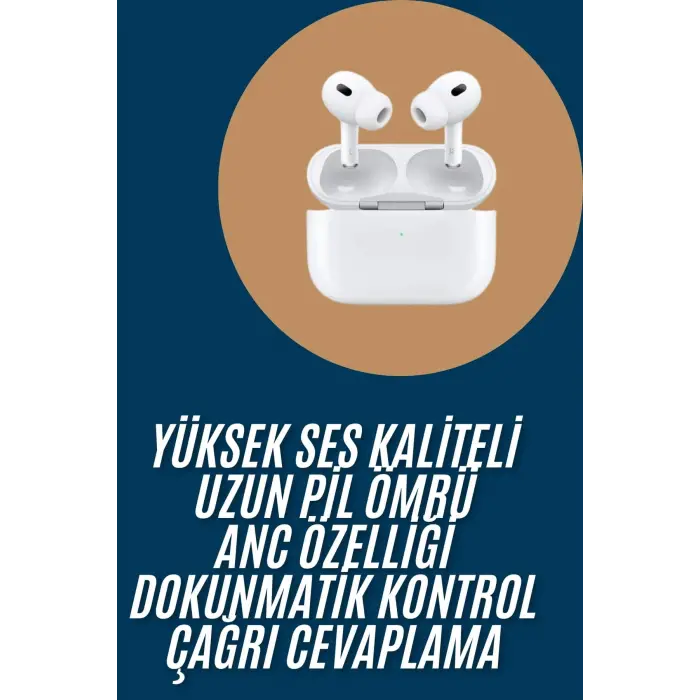 Yeni Nesil Pro Bluetooth Kulaklık Android ve İOS Uyumlu Dokunmatik Kontrol