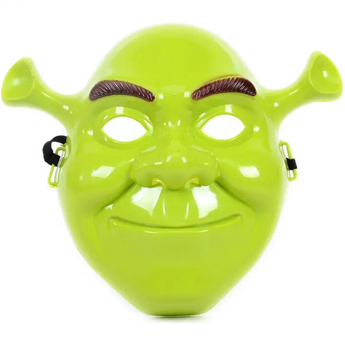 Yeşil Shrek Maskesi 21x25 Cm Bx40