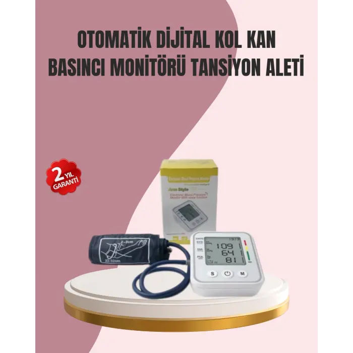 Yüksek Hassasiyetli Dijital Tansiyon Ölçer