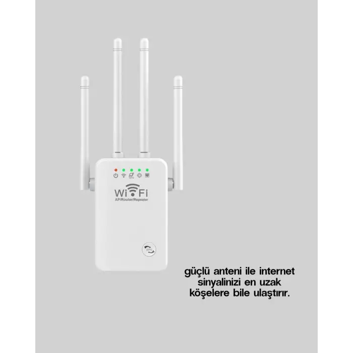 Yüksek Hızlı Parazit Önleyici WiFi Repeater Router