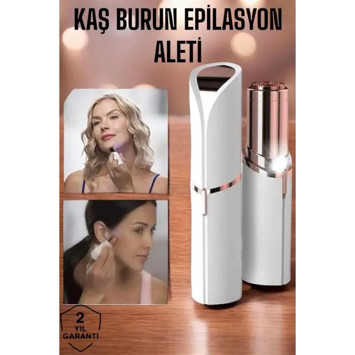 Yüksek Performanslı, Hassas Ciltler İçin Tasarlanmış Yüz Kaş Epilatörü