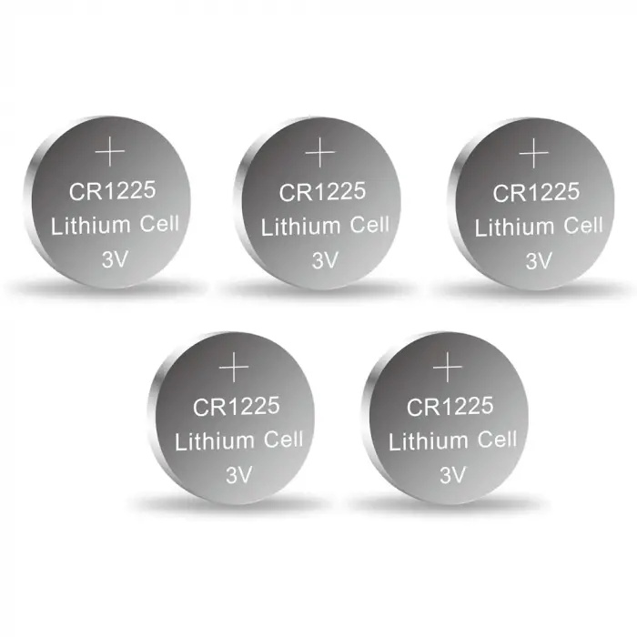 Yuma Cr1225 Süper Lityum 3v 5’li Kart Düğme Pil