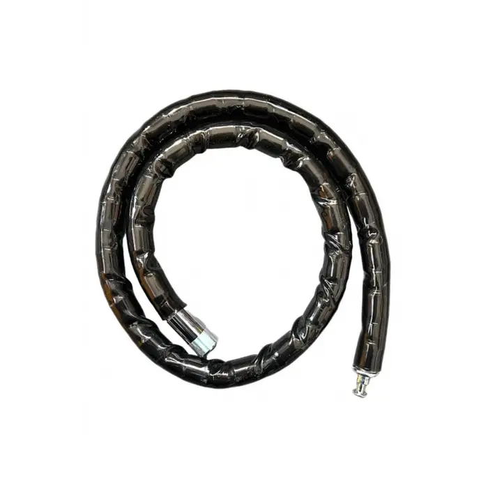 Yuma Ym-752 Motorsiklet Kilidi Anahtarlı Körüklü Siyah ( Boy : 120cm-çap : 22mm )