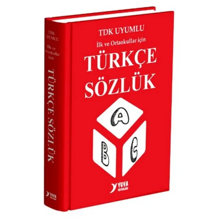 Yuva TDK Uyumlu İlköğretim Okulları İçin Türkçe Sözlük Biole Plastik Kapak