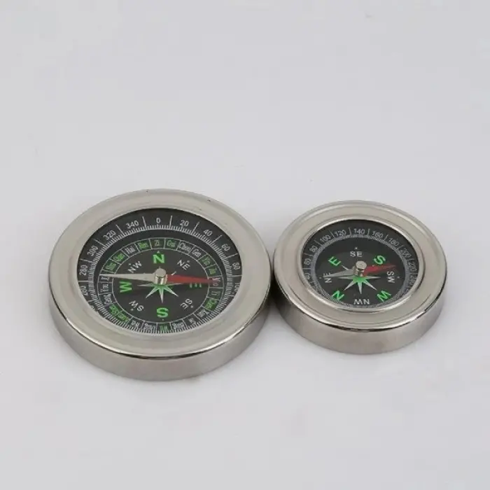 Yuvarlak Metal Kasa Dalı Pusula 80mm