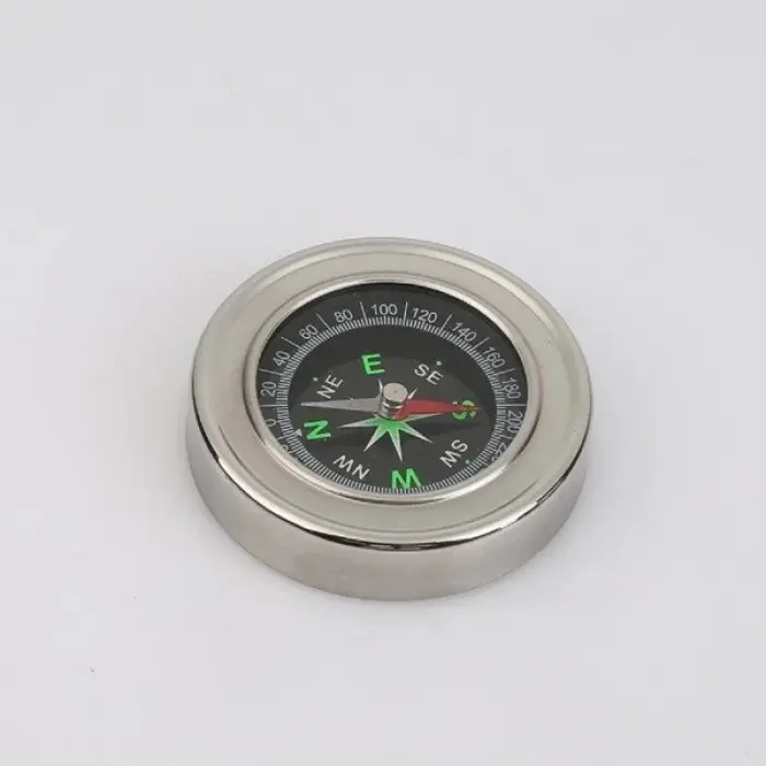 Yuvarlak Metal Kasa Dalı Pusula 80mm