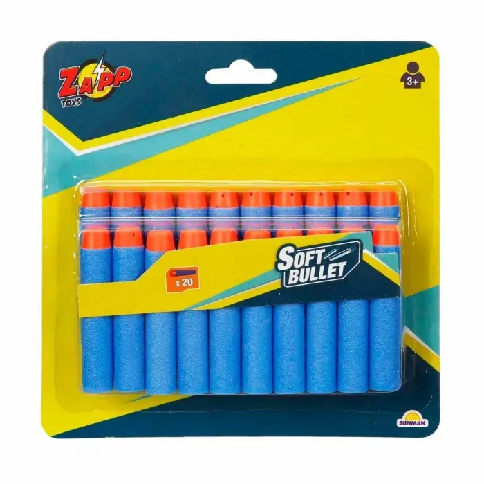 Zapp 20li Yedek Sünger Dart