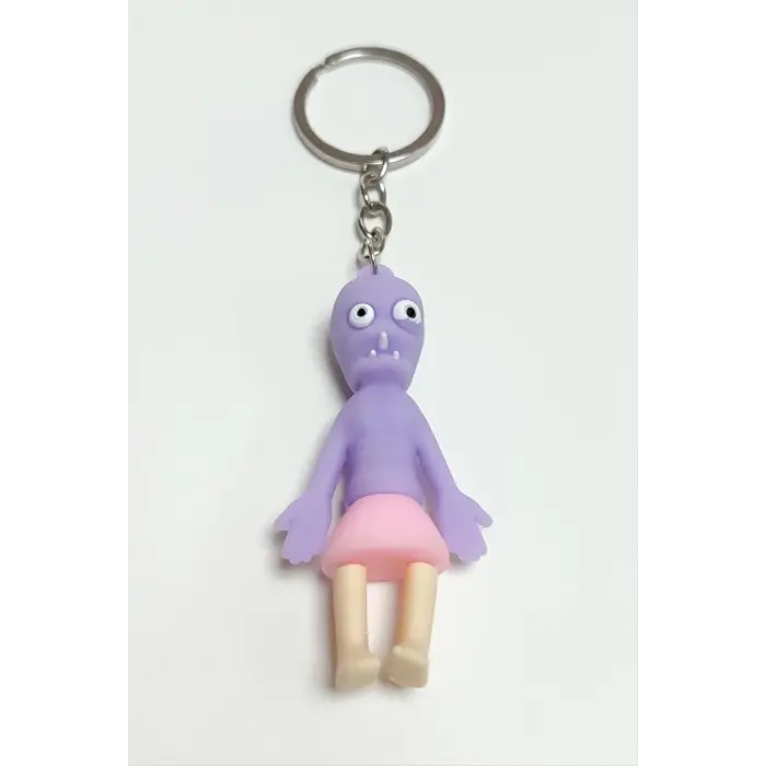 Zombi Silikon Anahtarlık