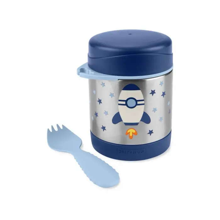 Zoo Paslanmaz Çelik Termos 325 ml Roket