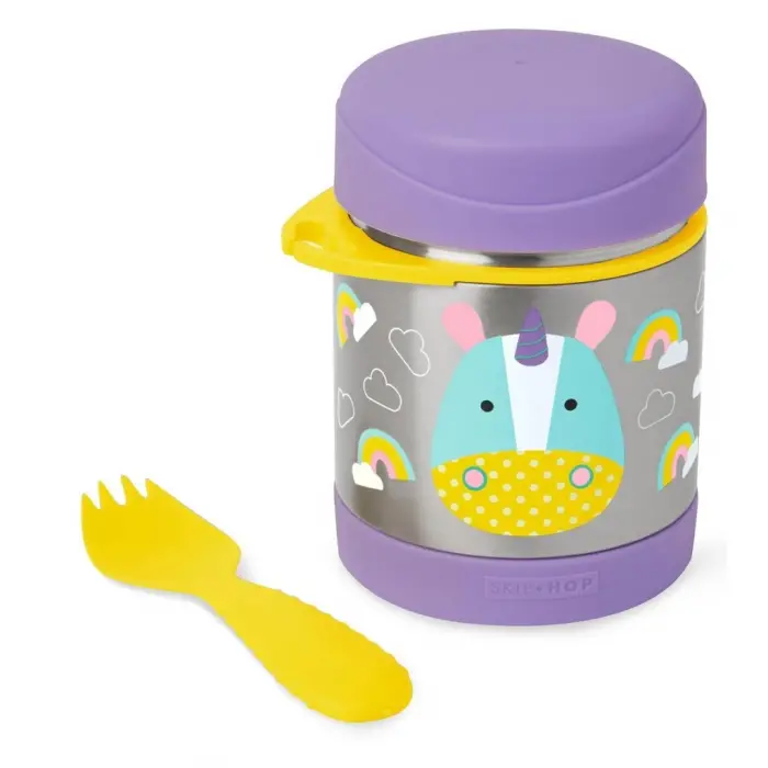 Zoo Paslanmaz Çelik Termos 325 ml Unicorn