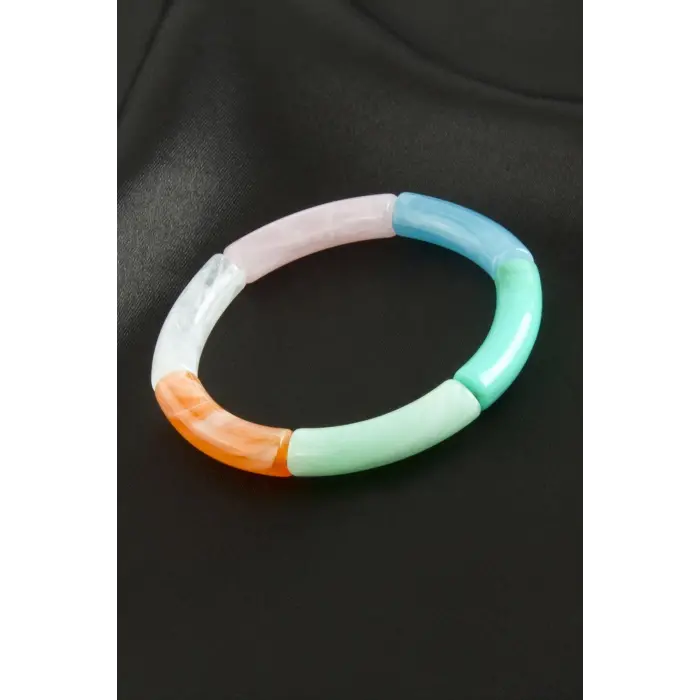 Zr Model Silindir Plastik Bileklik