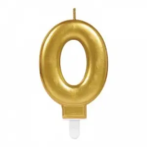 0 Rakam Mum Gold Renk Bx40