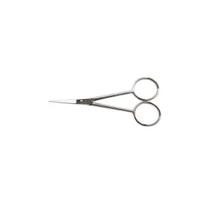 009-400 Ayrık Saplı Nakış Makası No: 4 İnç / 10,16 Cm - Nikel Kaplama