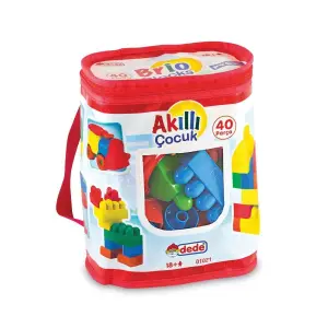 01021 Akıllı Çocuk Blokları 40 Parça