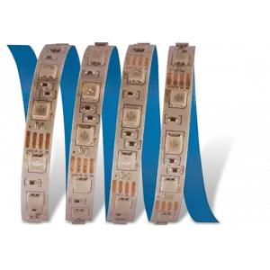 1 Adet 5 Metre CATA CT 4545 İç Mekan 12V 10 Çipli Şerit Led RGB