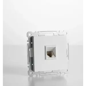 1 Adet Makel Karea Beyaz Telefon Prizi Nümeris Çerçevesiz