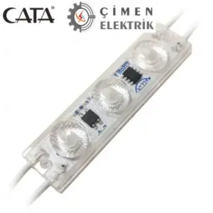 10 Adet CATA CT 4593 2W Tak Çalıştır 220V Modül Led 3200K Günışığı