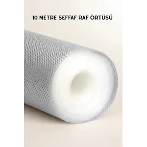 10 Metre Silikon Tabanlı Şeffaf Çekmece Düzenleyici Aparat