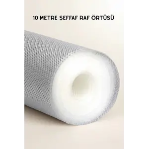 10 Metre Silikon Tabanlı Şeffaf Çekmece Düzenleyici Aparat
