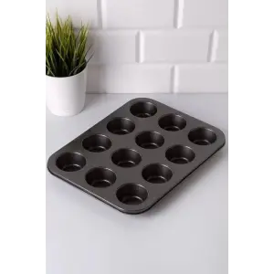 12li Yanmaz Yapışmaz Muffin Kek Kalıbı