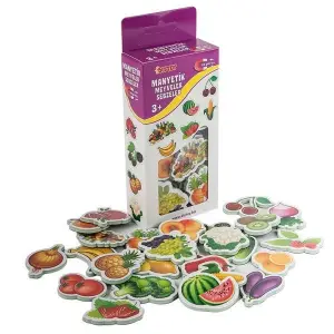 1307 Manyetik Meyveler - Sebzeler / +3 yaş