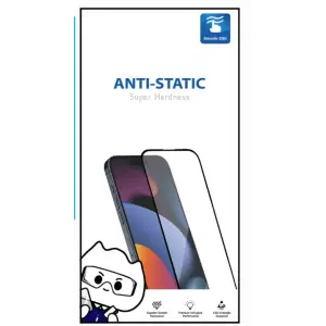 14 PRO MAX 6D Anti Static Temperli Cam Ekran Koruyucu Kırılmaz Full Kaplama