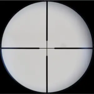 2-6x28 Zoomlu  Tüfeği Dürbünü Hedef Çizgili Çift Işıklı