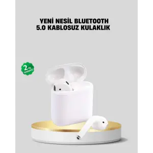 2. Nesil Bluetooth 5.0 Kablosuz Kulaklık Su Geçirmez HD Ses