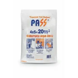 20-m2 Hışır Şeffaf Koruyucu Örtü Bx40