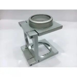 20 Mm Büyüteç Lup Dokumacı Büyüteci Full Çelik Katlanabilir Th9007a