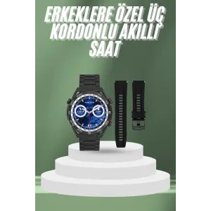 2025 Model Yuvarlak Ekran Android ve İOS Uyumlu GPS Takibi Yapabilen Akıllı Saat