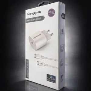 23W PD 3.0A (TYPE-C) PD Şarj Aleti Sprange P-T18