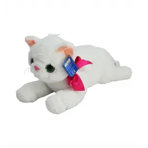 25 CM YATAK KEDİ PELUŞ - 1 Adet Stokta Olan Gönderilir