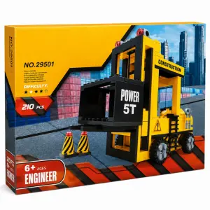 29501  CONSTRUCTION 206 PARÇA MİNİ FORKLİFT