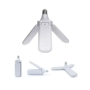 3 Kollu Pervane Modeli Beyaz Led Lamba Ampul 24w - E27 Bx40