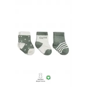 3Lü Penye Cute Stars Soket Çorap BS10115 Nil