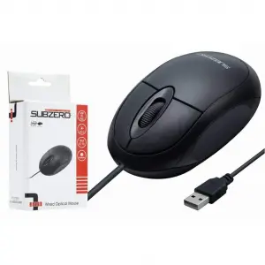 3 Tuşlu Usb Optical kablolu Mouse Subzero SBZ601